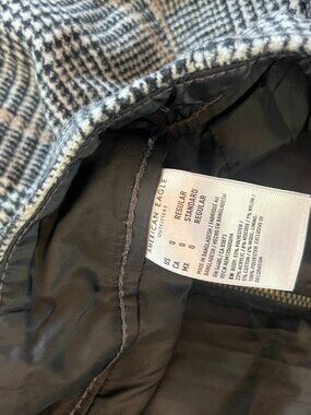 American eagle size 0 plaid skirt